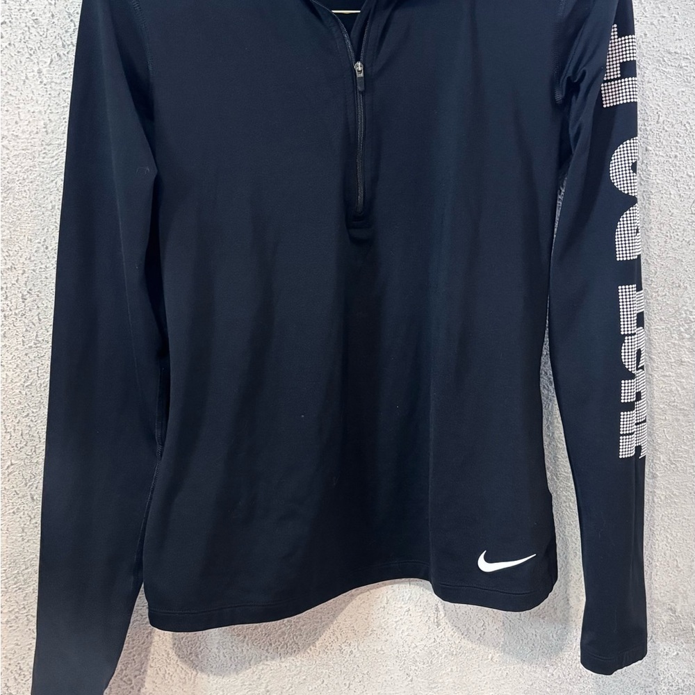 Nike Black Quarter-Zip Pullover